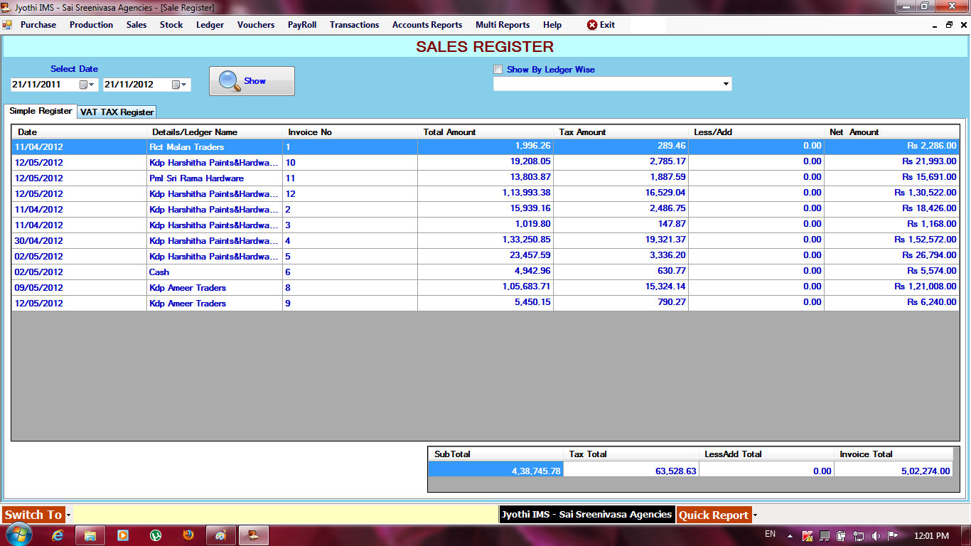 Inventory Management System In VB.NET With Source Code